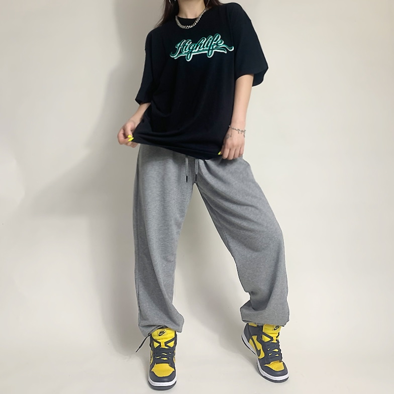 Спортивные брюки 2021 Hip-hop Style Sweatpants Grey
