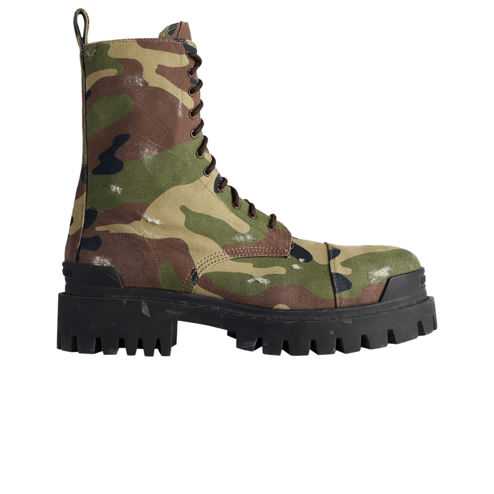 Кроссовки Balenciaga Strike 20mm Boot 'Dark Green Camo'