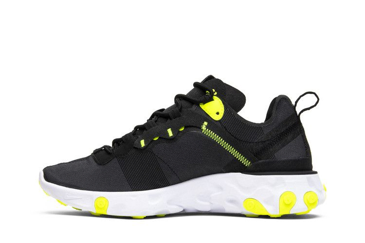 Кроссовки Nike Wmns React Element 55 'Black Volt'