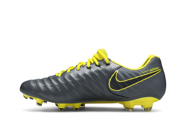 Кроссовки Nike Tiempo Legend 7 Elite FG 'Dark Grey Opti Yellow'