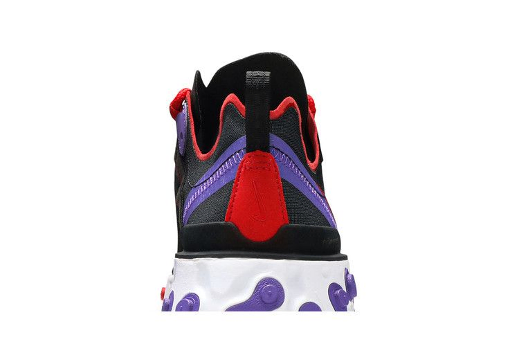 Кроссовки Nike Wmns React Element 55 'Black Red Purple'