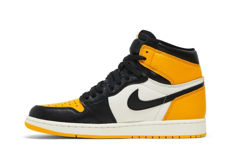Кроссовки Air Jordan 1 Retro High OG 'Yellow Toe'
