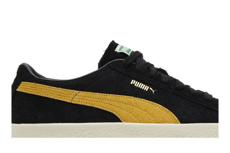 Кроссовки Puma Suede Vintage 'Hairy Suede - Black Mustard Seed'