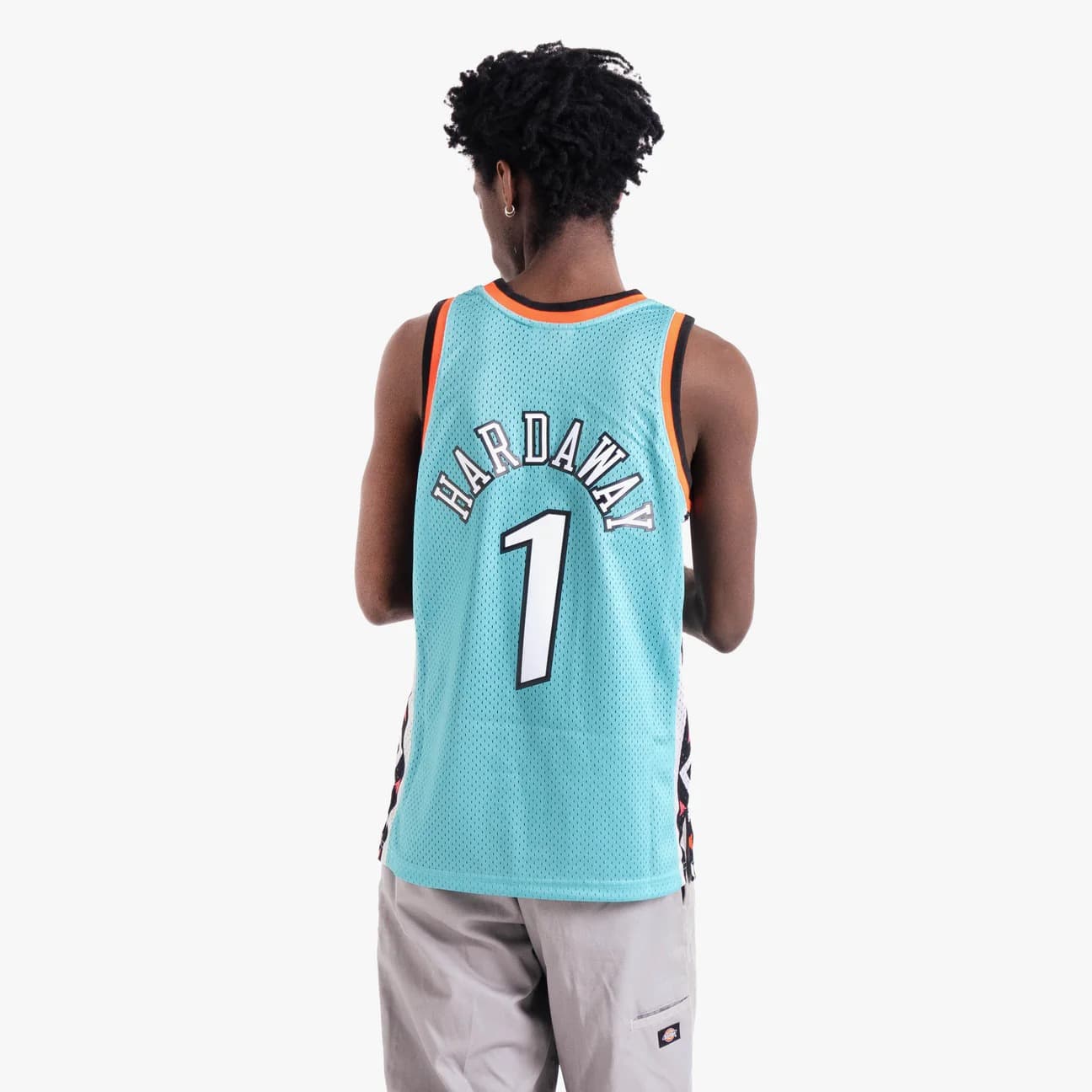 Баскетбольная джерси 1996 All Star Game Penny Hardaway #1 Swingman Hardwood Classics Teal Jersey