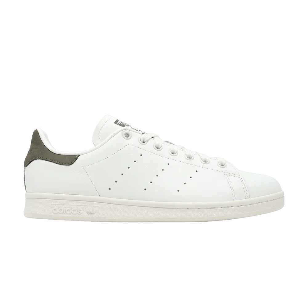 Krossovki-Adidas-Stan-Smith-White-Olive-Strata