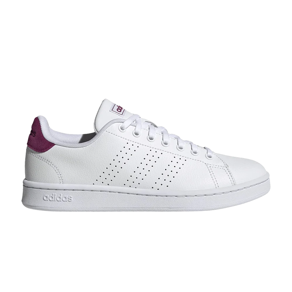 Krossovki-Adidas-Wmns-Advantage-White-Power-Berry