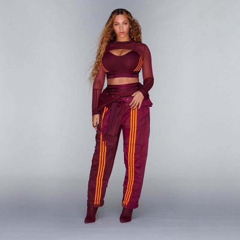 Спортивный топ adidas Ivy Park Shrug Maroon