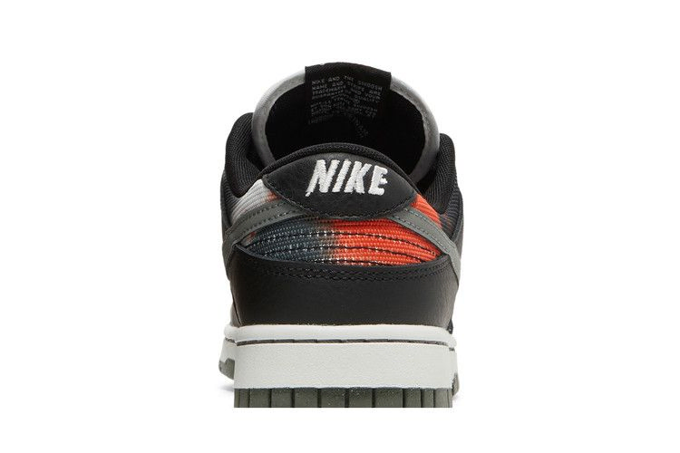Кроссовки Nike Dunk Low 'Graffiti Pack - Black Red'