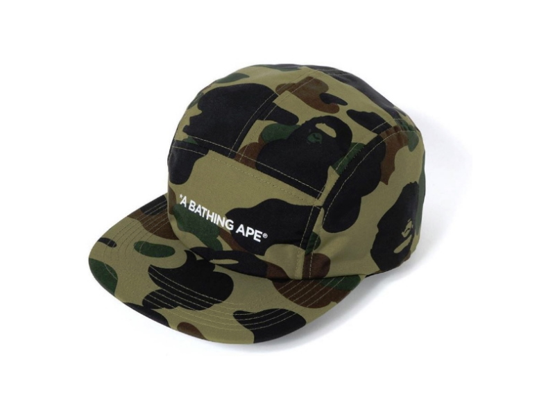 Бейсболка BAPE 1st Camo Jet Cap (FW19) Green