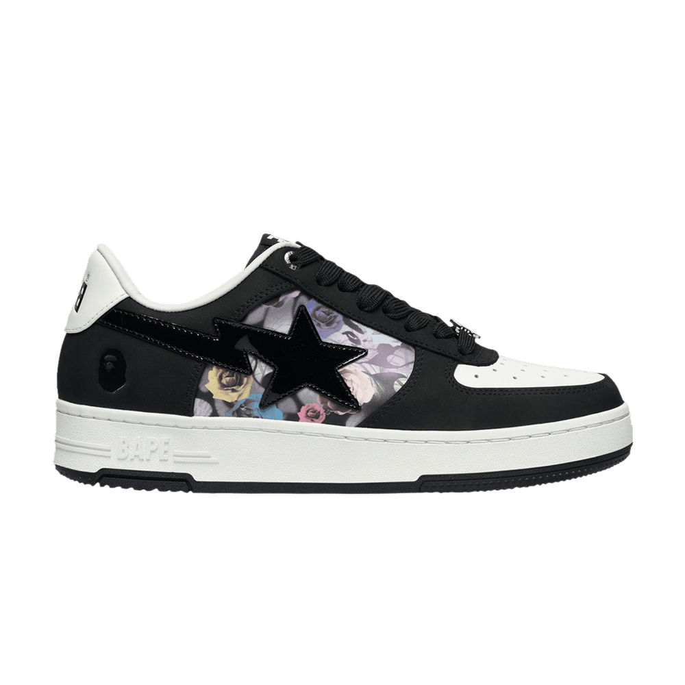 Кроссовки Bapesta #2 'Black Roses'