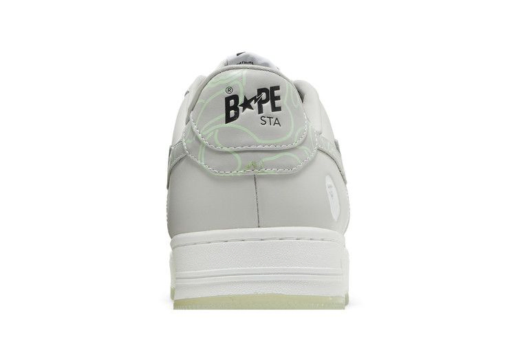 Кроссовки Bapesta 'Text Code Camo - Grey'