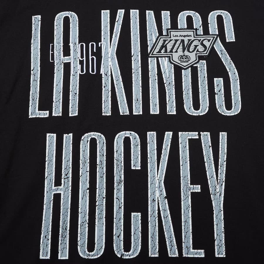 Футболка Mitchell & Ness Black Los Angeles Kings Team OG Premium T-Shirt
