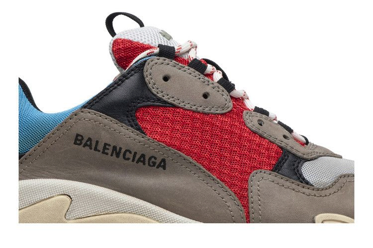 Кроссовки Balenciaga Triple S Sneaker 'Blue Red' 2018