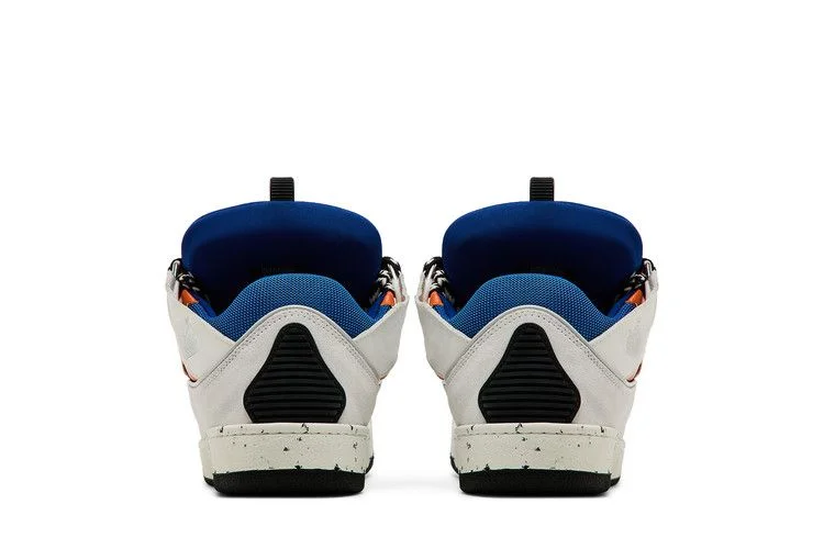 Кроссовки Lanvin Curb Sneakers 'White Blue Orange'