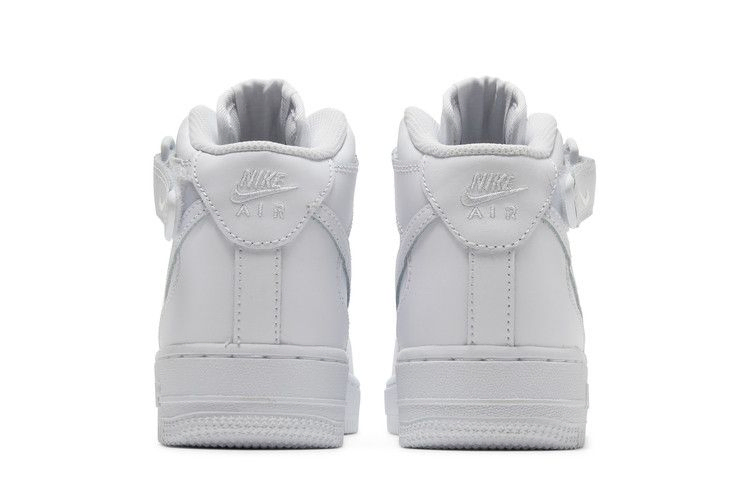 Кроссовки Nike Air Force 1 Mid LE GS 'Triple White'