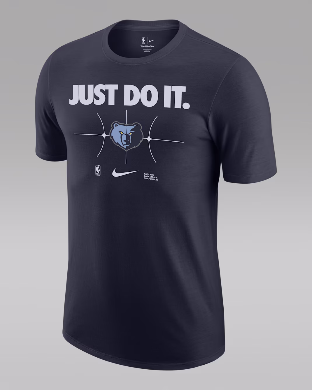 Мужская футболка Nike NBA Memphis Grizzlies Essential Just do it College Navy