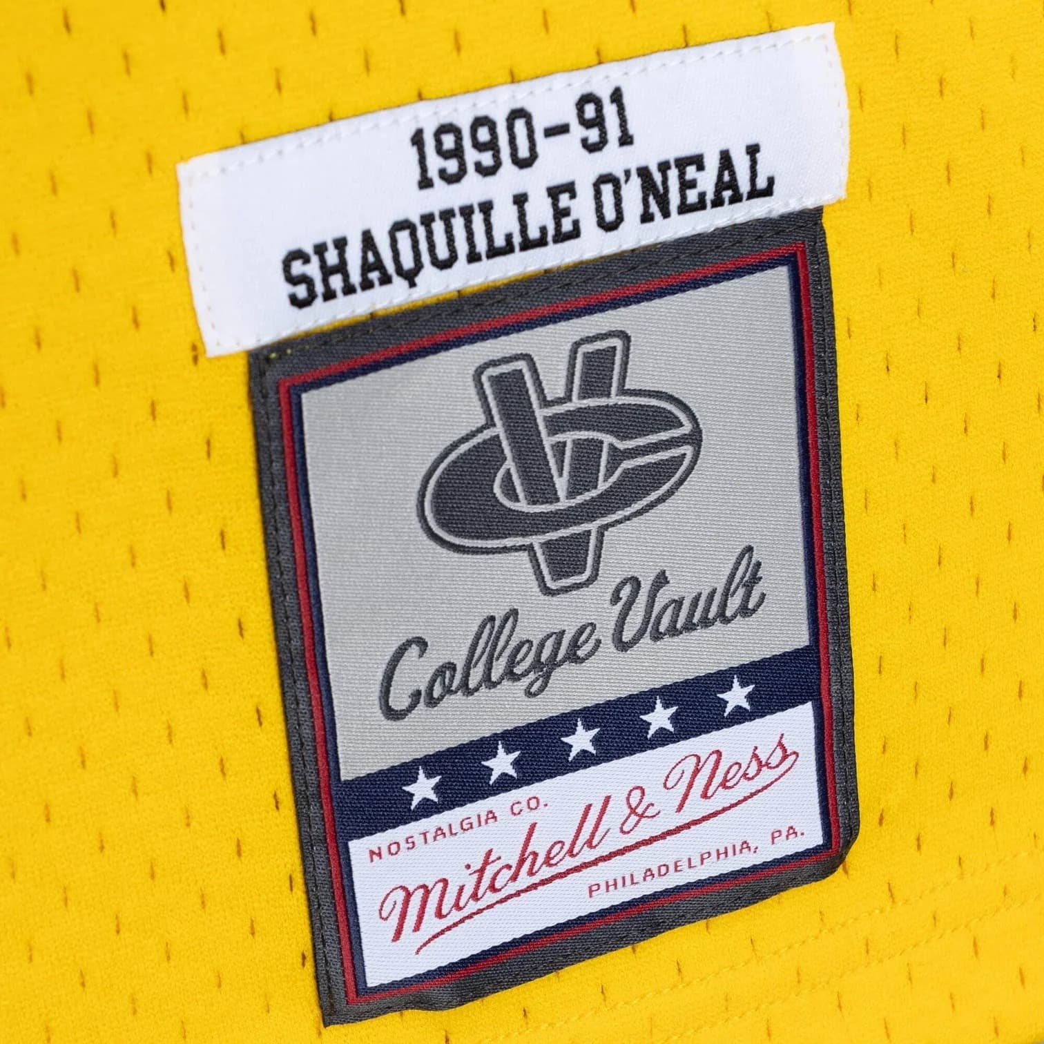 Баскетбольная джерси Mitchell & Ness Shaquille O’Neal Louisiana State University Tigers NCAA Swingman Jersey