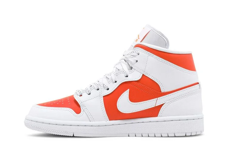 Кроссовки Wmns Air Jordan 1 Mid SE 'Bright Citrus'