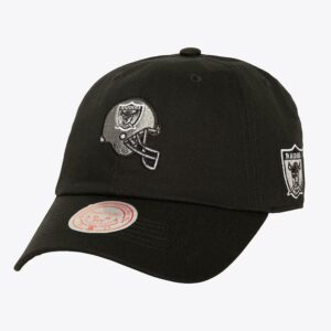 Mitchell-Ness-Black-Oakland-Raiders-Team-Helmet-Strapback-Hat-300x300