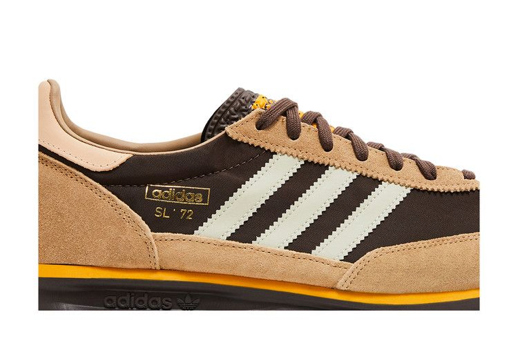 Кроссовки adidas SL72 RS 'Brown Preloved Yellow'