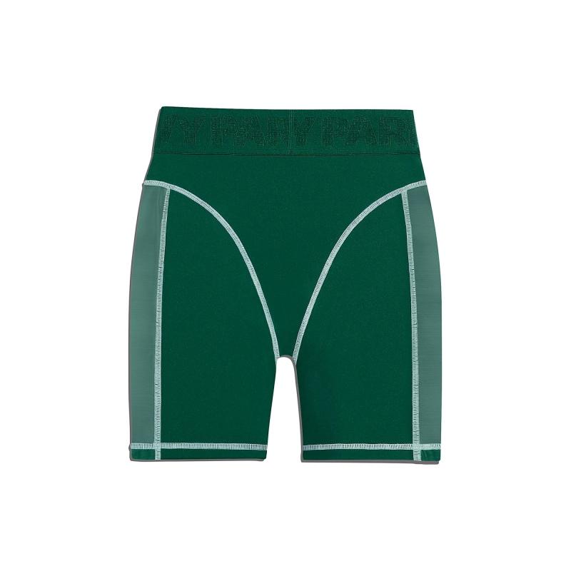Спортивные шорты adidas Ivy Park Cycling Shorts (Plus Size) Dark Green