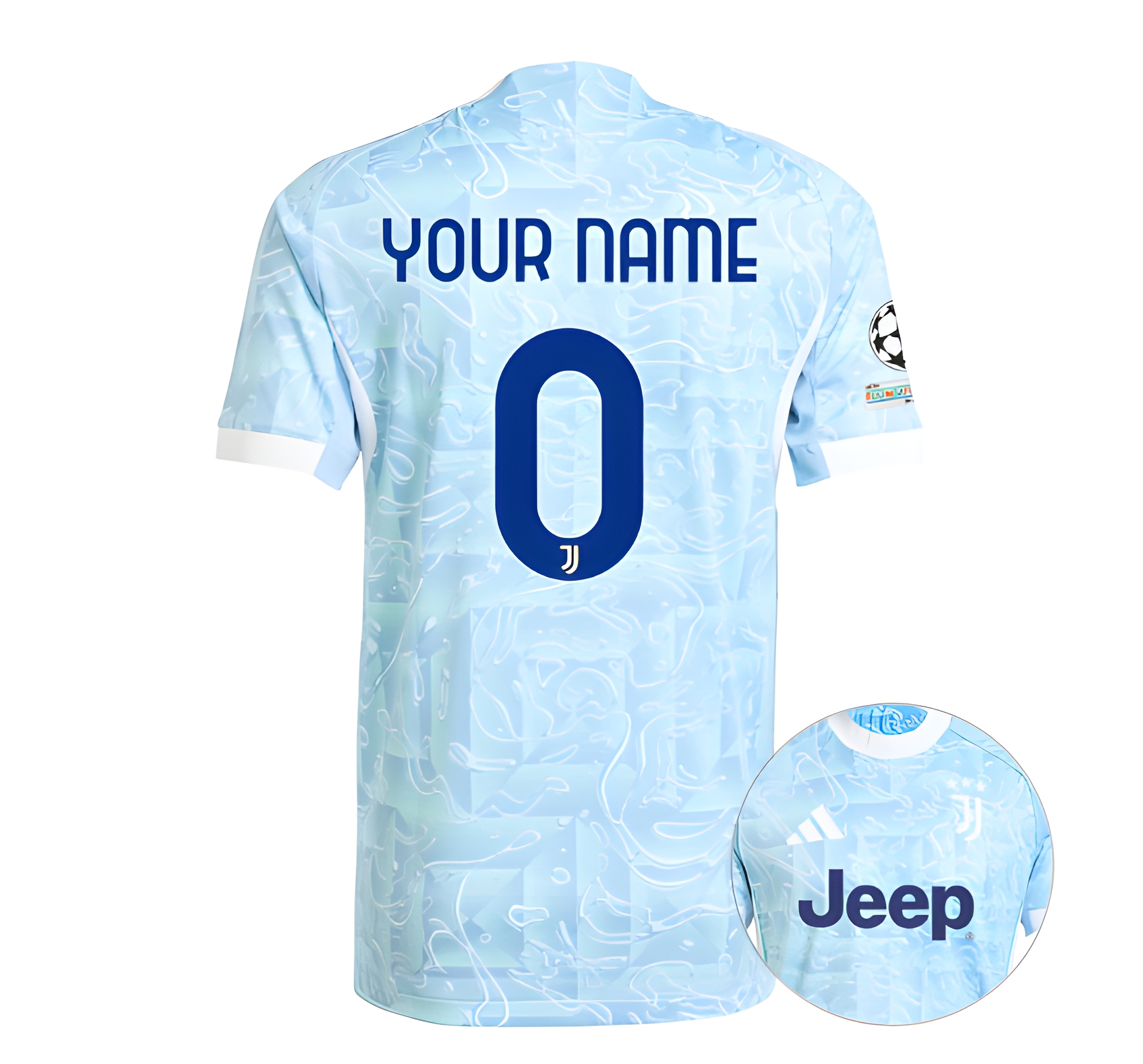 Футбольное джерси JUVENTUS away jersey 25/26 CUSTOM