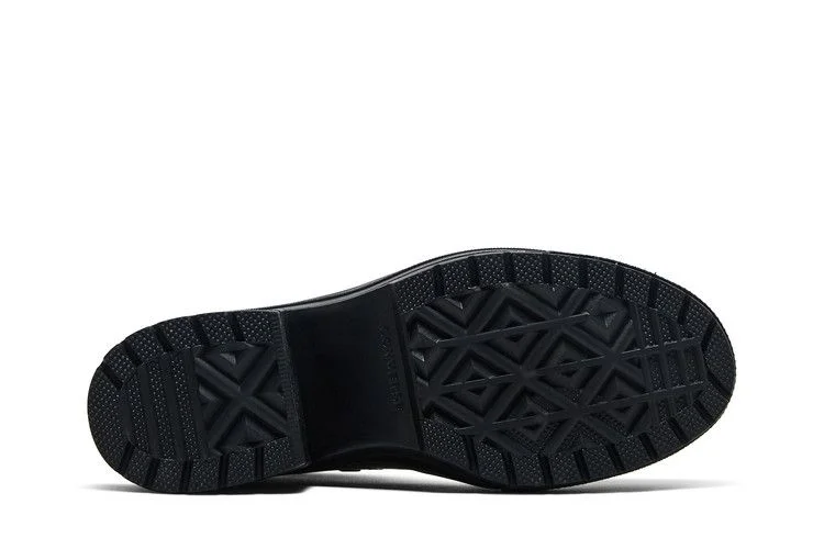 Кроссовки Converse Wmns Chuck 70 De Luxe Heel XX Platform High 'Triple Black Patent'