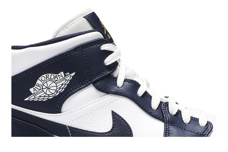 Кроссовки Air Jordan 1 Mid 'Obsidian'