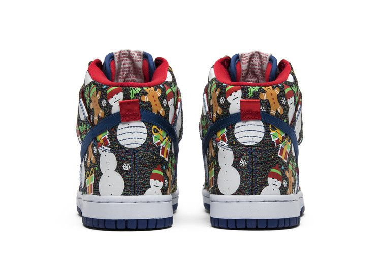 Кроссовки Concepts x Nike SB Dunk Pro High GS 'Ugly Christmas Sweater' 2017