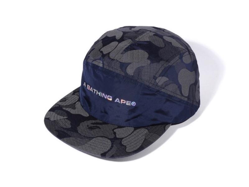 Бейсболка BAPE ABC Dot Reflective Cap Navy