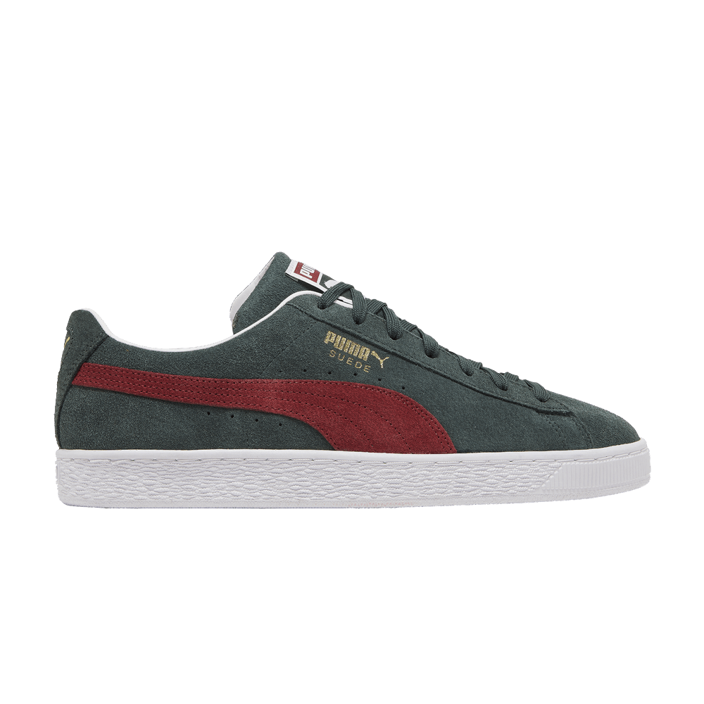 Кроссовки Puma Suede Classic 21 'Green Gables Intense Red'