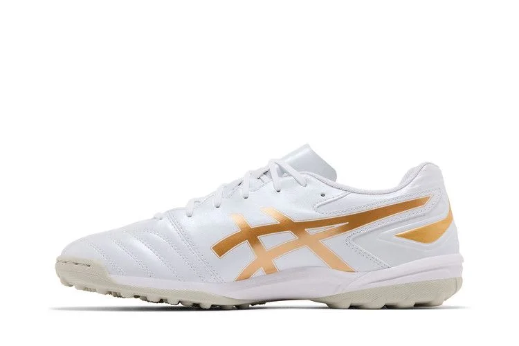 Кроссовки ASICS DS Light Club TF Wide 'White Pure Gold'