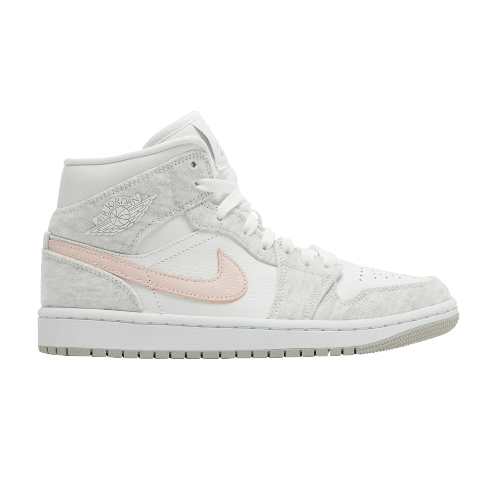 Кроссовки Wmns Air Jordan 1 Mid SE 'Light Iron Ore'