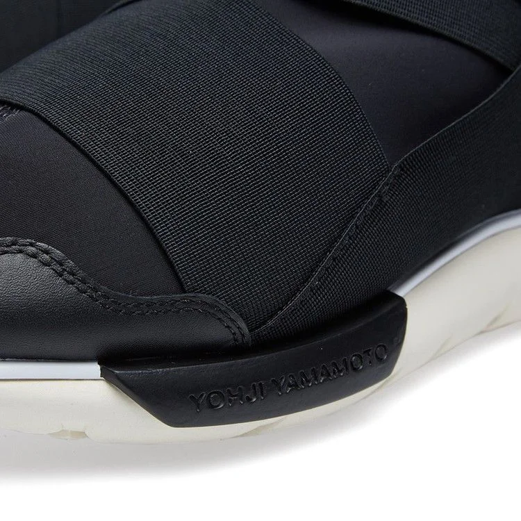Кроссовки Adidas Y-3 Qasa High 'Black White'