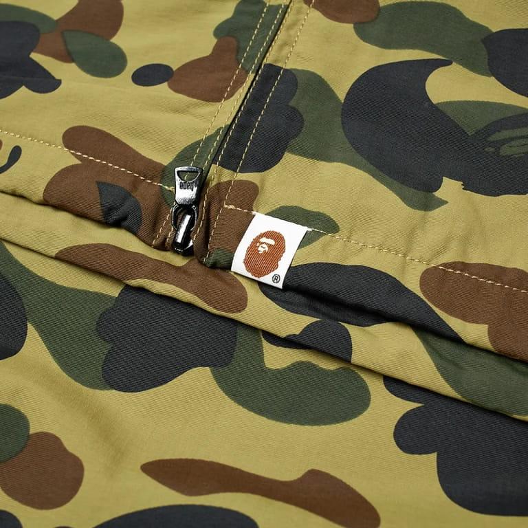 Куртка BAPE 1st Camo Classic Rain Jacket Green
