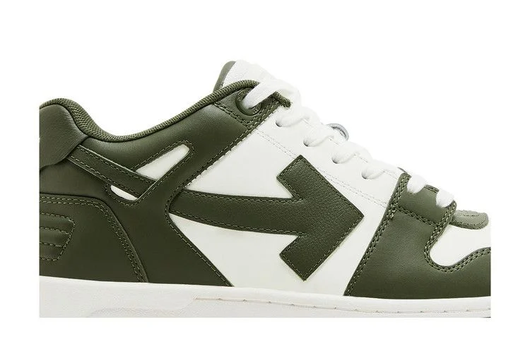 Кроссовки Off-White Out of Office 'Military Green White'
