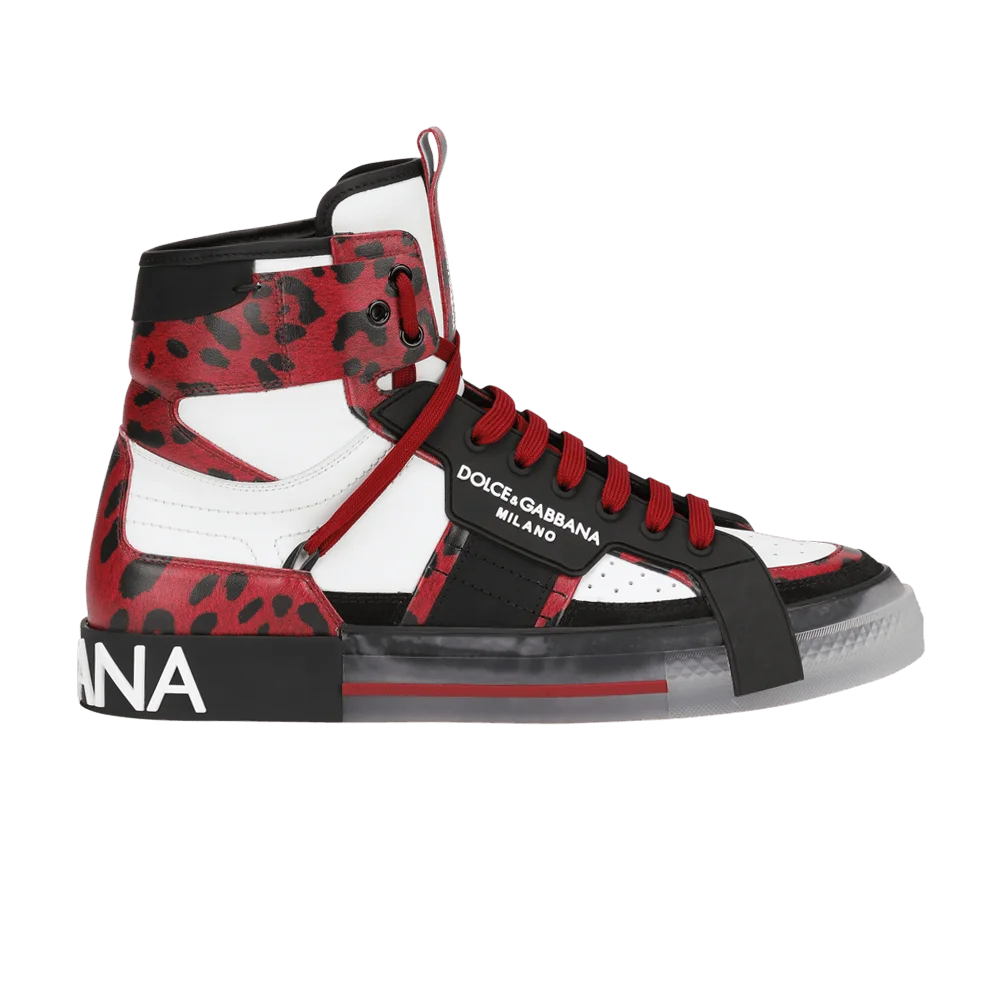 Krossovki-Dolce-Gabbana-Custom-2.Zero-High-Hot-Animalier