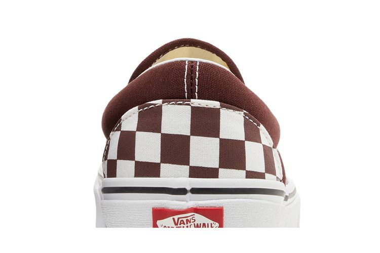 Vans Classic Slip-On 'Color Theory Checkerboard - Bitter Chocolate'