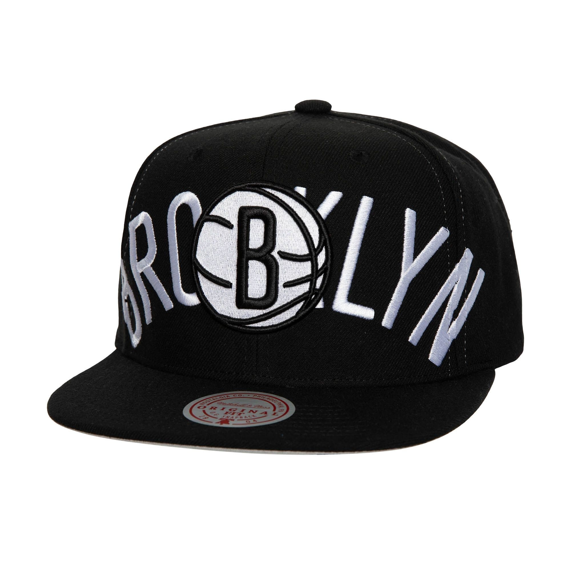 Бейсболка Mitchell & Ness Full Frontal Snapback Brooklyn Nets Hat
