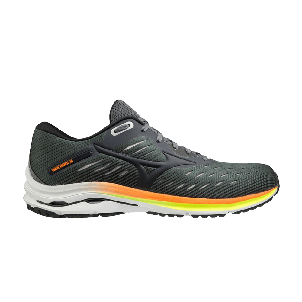 Кроссовки Mizuno Wave Rider 24 'Castle Rock Solar Orange'