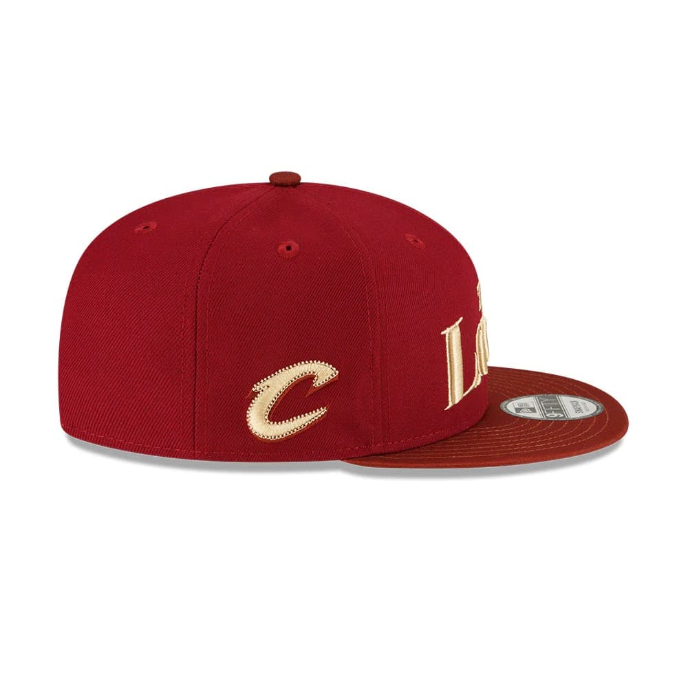 Бейсболка New Era Cleveland Cavaliers 9FIFTY 2024 City Edition NBA Snapback Hat