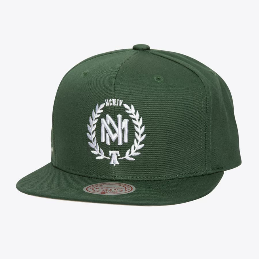 Бейсболка Mitchell & Ness Green Heritage OG Snapback Hat