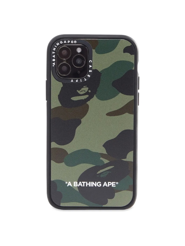 Защитный чехол BAPE x Casetify 1st Camo iPhone 11 Pro Case Green