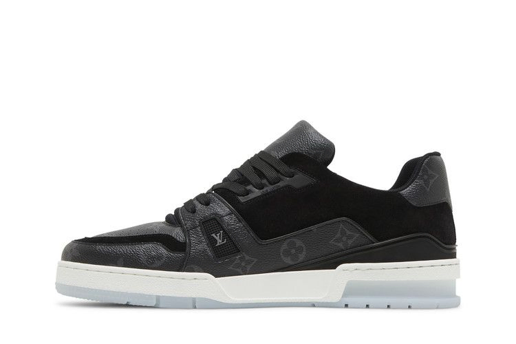 Кроссовки Louis Vuitton Trainer Low 'Black Monogram'