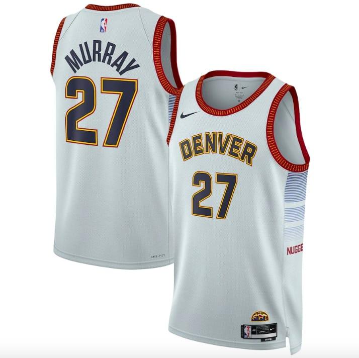 2022-23-Denver-Nuggets-27-Jamal-Murray-Nike-City-Silver-Jersey-1