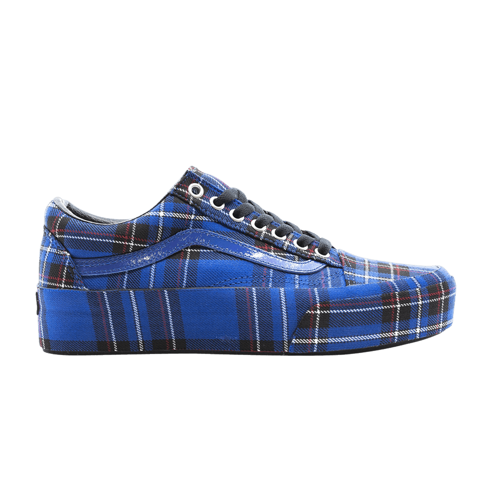 Vans Old Skool Platform 'Patent Plaid Limoges'