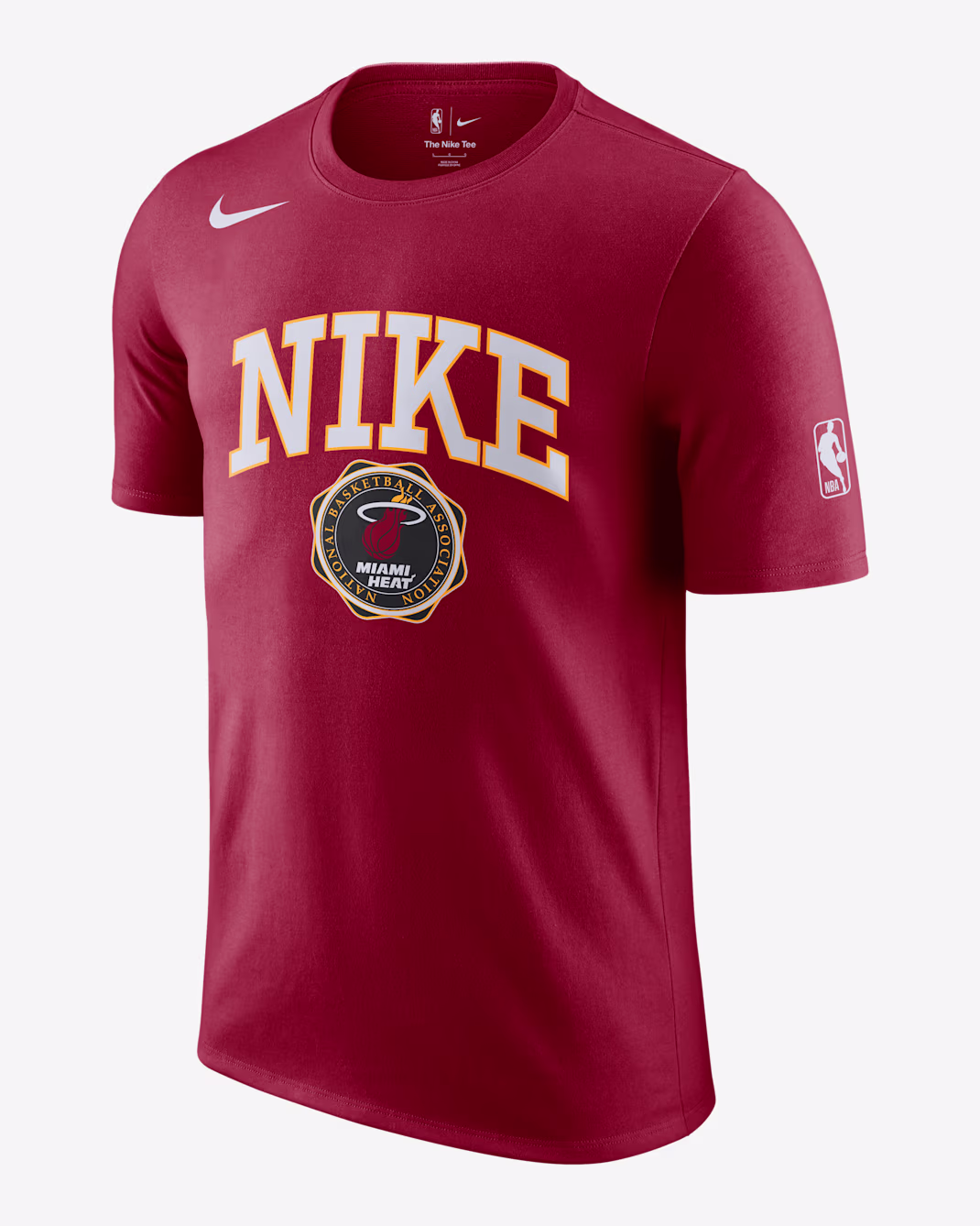 Мужская футболка Nike NBA Miami Heat Essential Tee Tough Red
