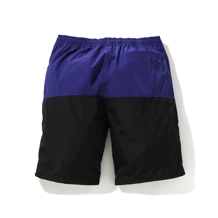Спортивные шорты BAPE Color Block Track Short Black/Blue