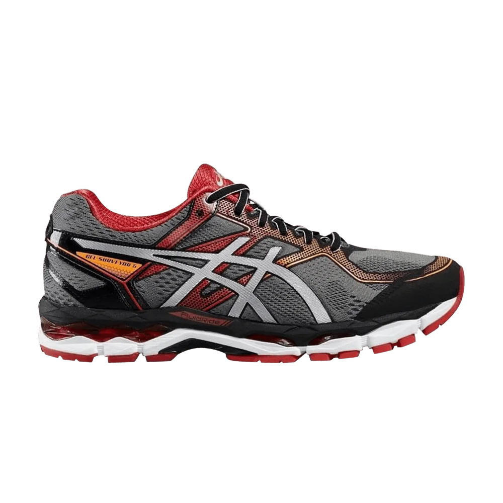 Кроссовки Asics Gel Surveyor 5 'Black Silver Vermilion'