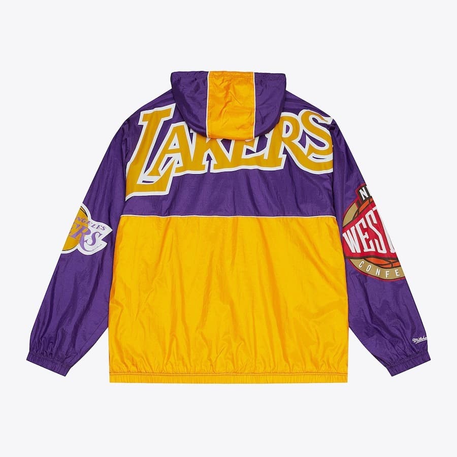 Mitchell-Ness-Purple-Los-Angeles-Lakers-Team-2.0-Anorak-Quarter-Zip-Windbreaker-Jacket-1